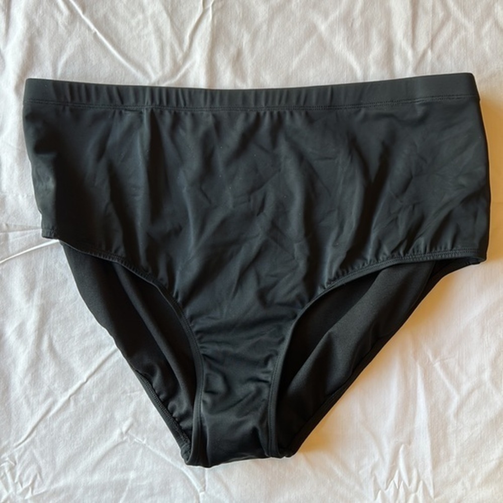 Swimsuits For All Mid-Rise Full Coverage Swim Brief-Size 22  NWOT